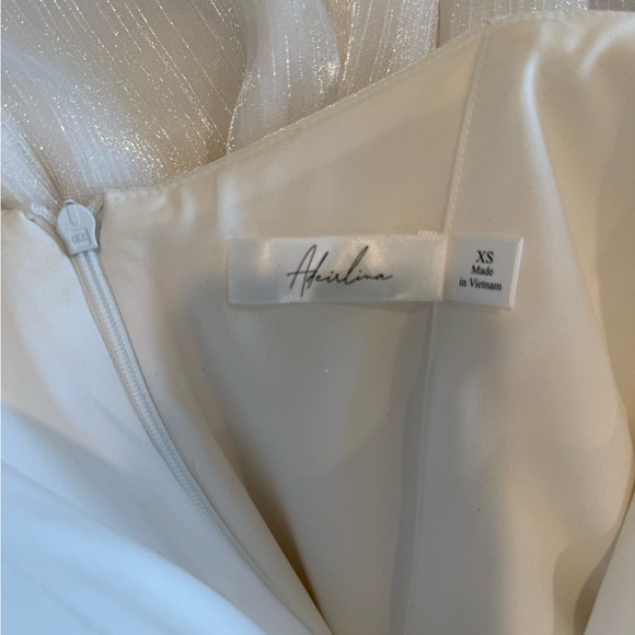 White Ruffled Dresses - Picture 6 of 6